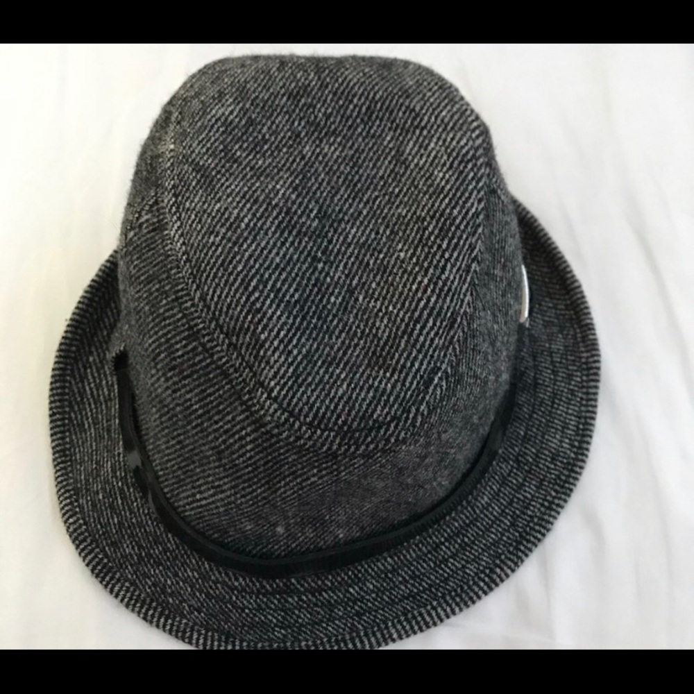 Banana Republic Grey Fedora Hat